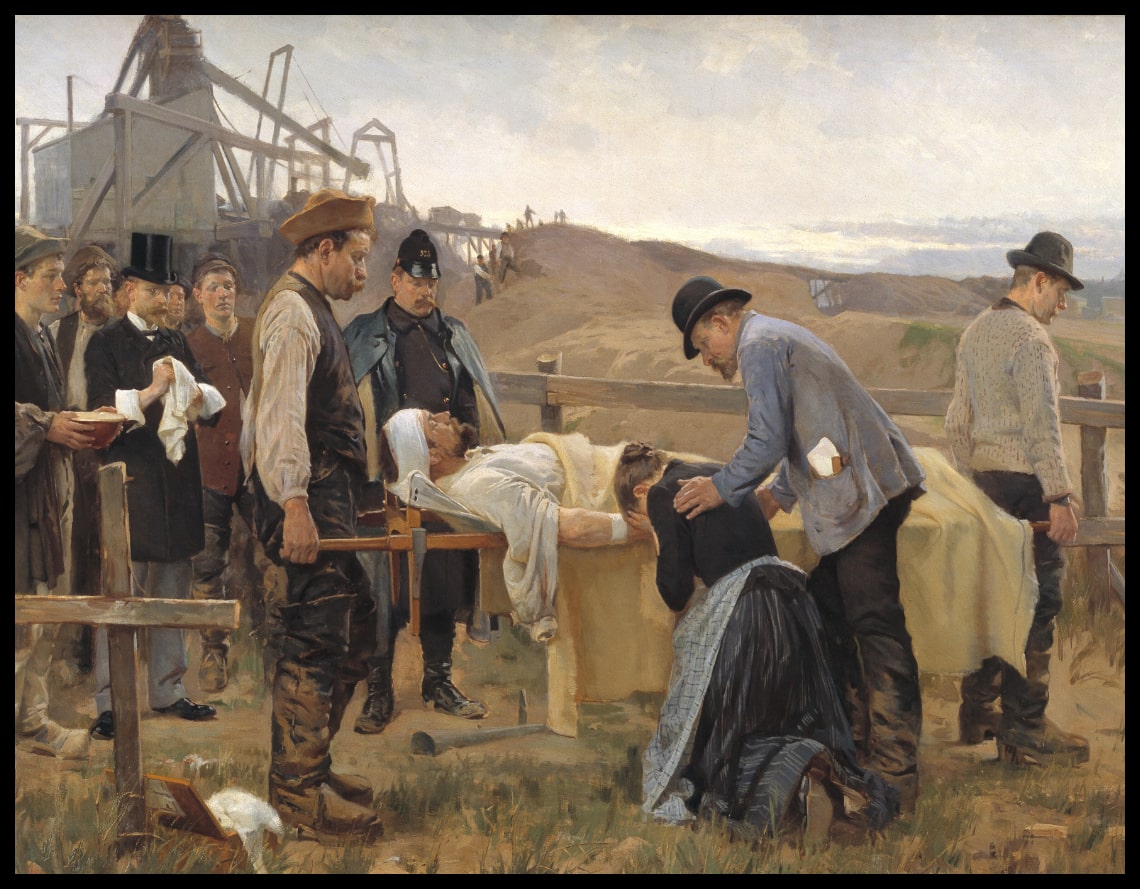 Un travailleur blessé