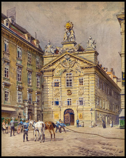 Feuerwehr am Hof in Wien