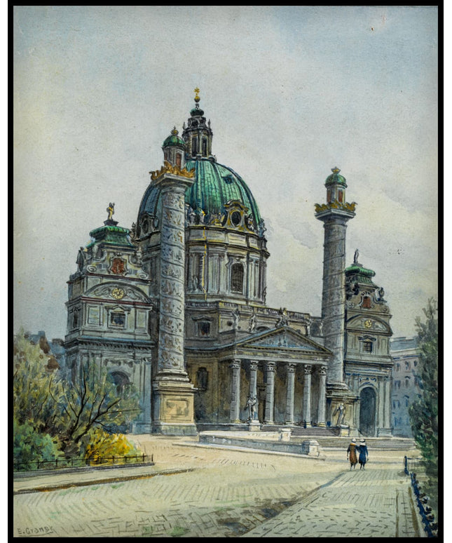 Die Karlskirche in Wien