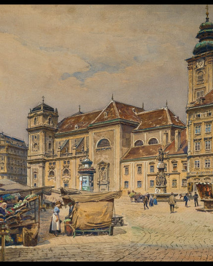 Markt auf der Freyung in Wien