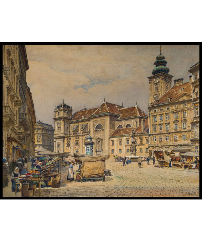 Markt auf der Freyung in Wien