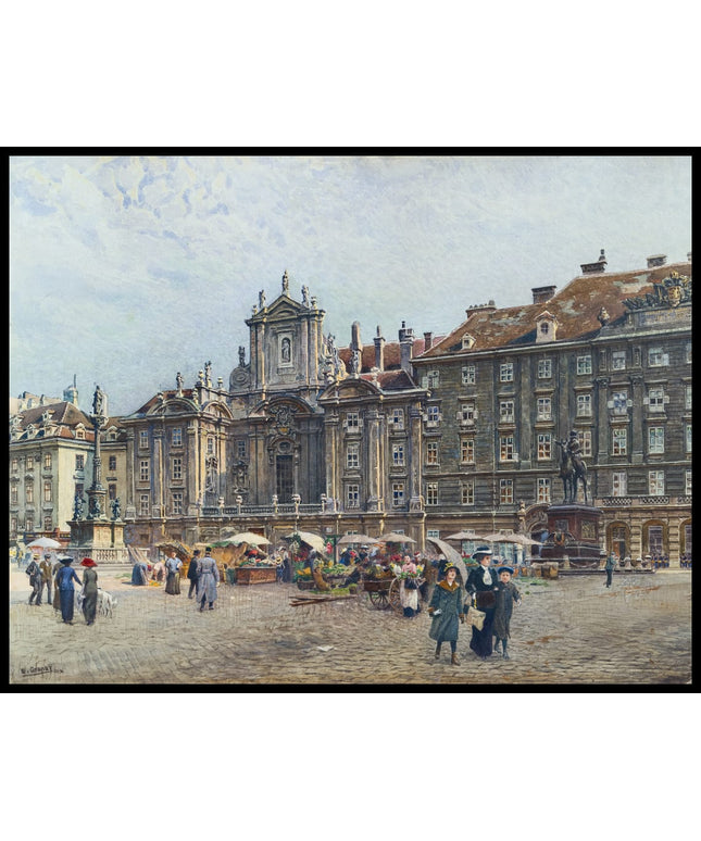 Markttreiben Am Hof in Wien