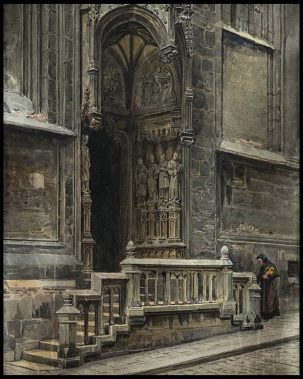 Portal der Kirche Maria am Gestade in Wien