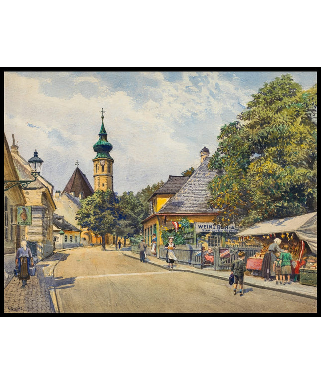 Straße in Grinzing