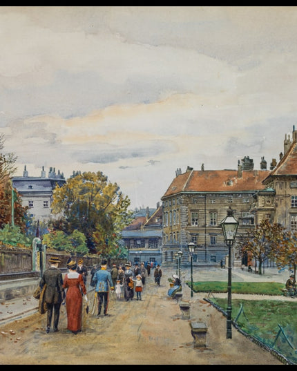 Weg zur Bellaria in Wien