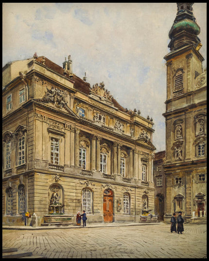 Wien, Alte Universität mit Jesuitenkirche