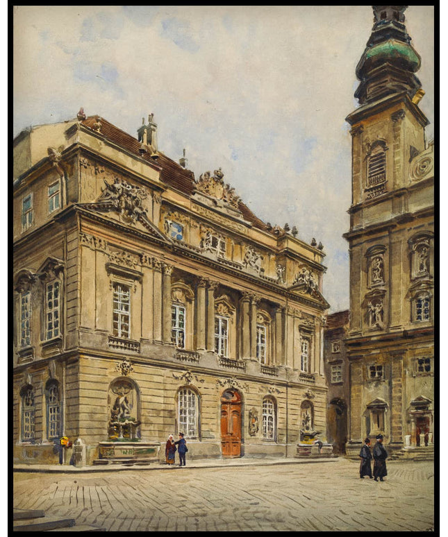 Wien, Alte Universität mit Jesuitenkirche