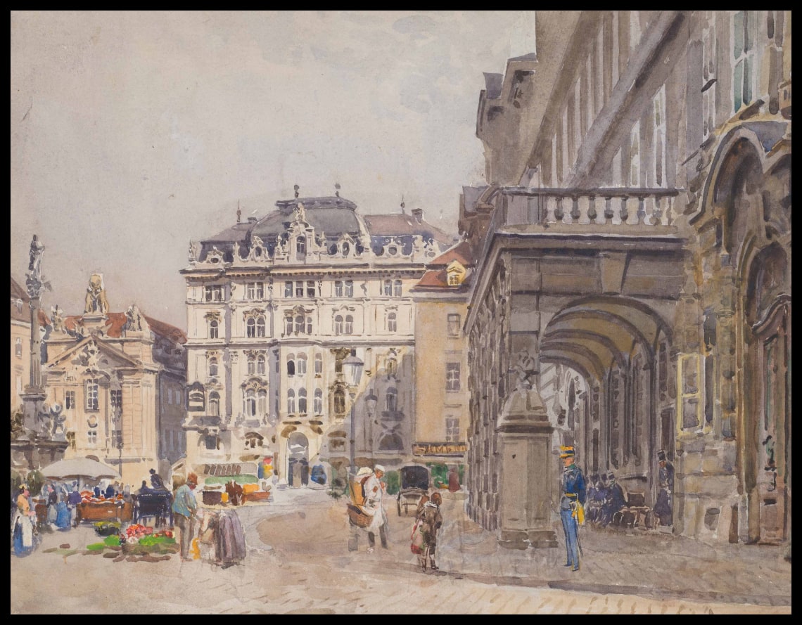 Wien, Am Hof 1912