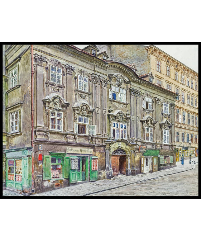 Wien, Barockhaus am Ulrichsplatz