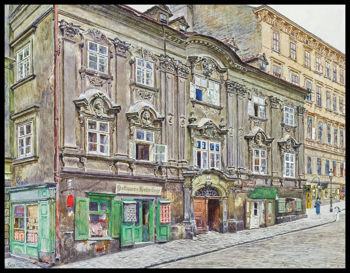 Wien, Barockhaus am Ulrichsplatz