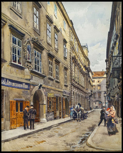 Wien, Blick in die Bäckerstraße