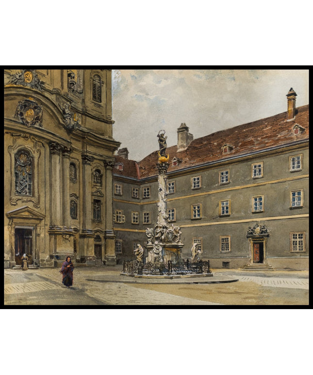 Wien, Platz vor der Piaristenkirche