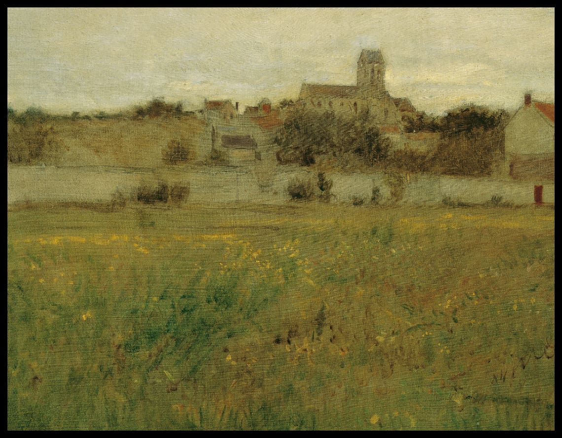 Ansicht von Auvers-sur-Oise
