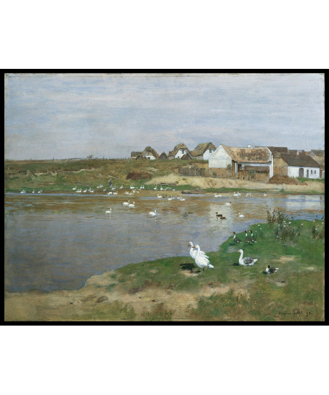 Der Gänseteich in Kötting Neusiedl