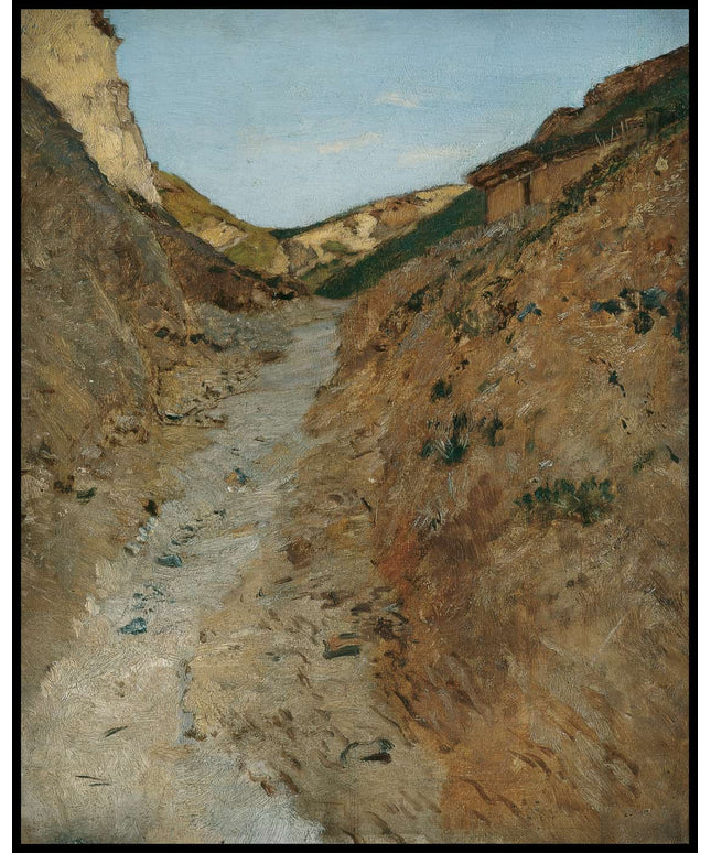 Der Weg im Steinbruch