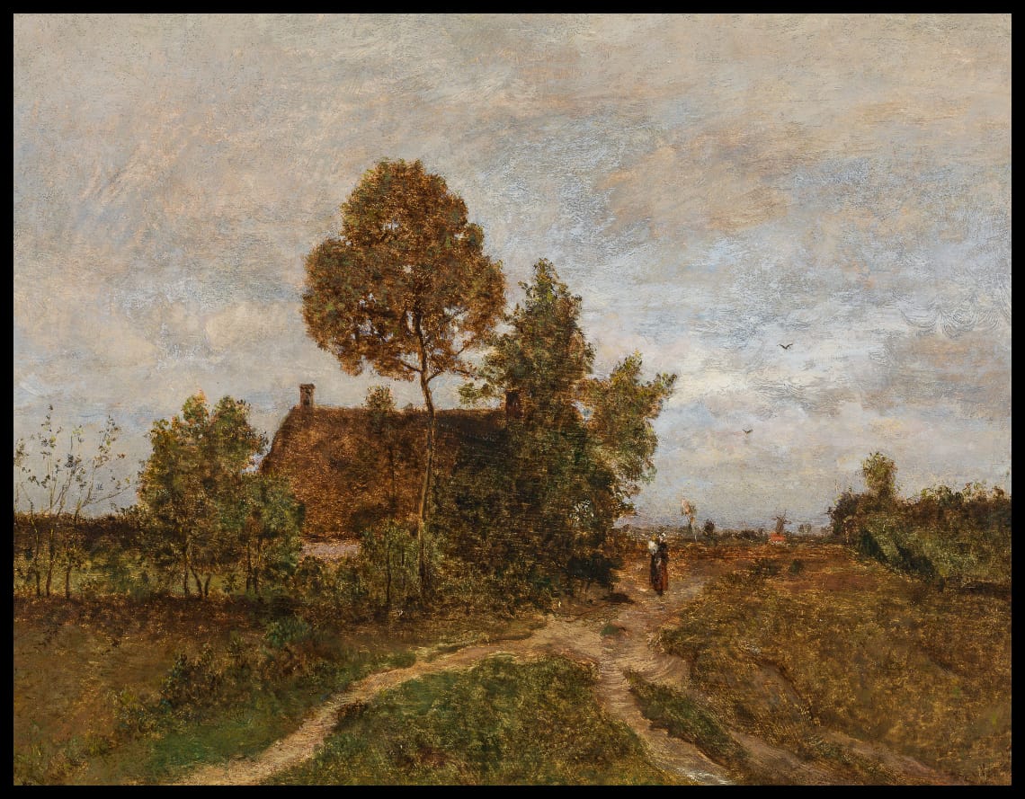Holländische Dorflandschaft