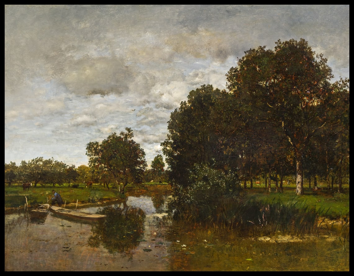 Landschaft bei Fontainebleau