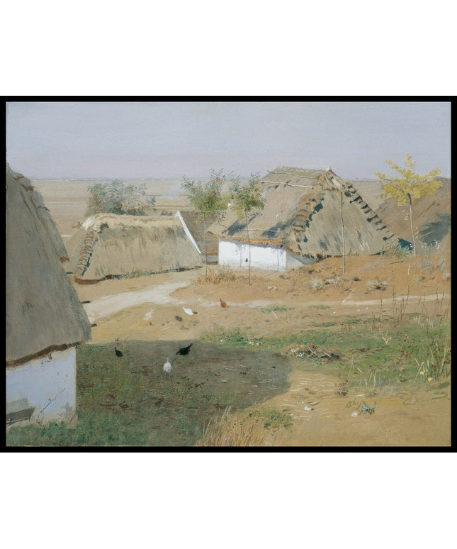 Strohütten aus Staatz