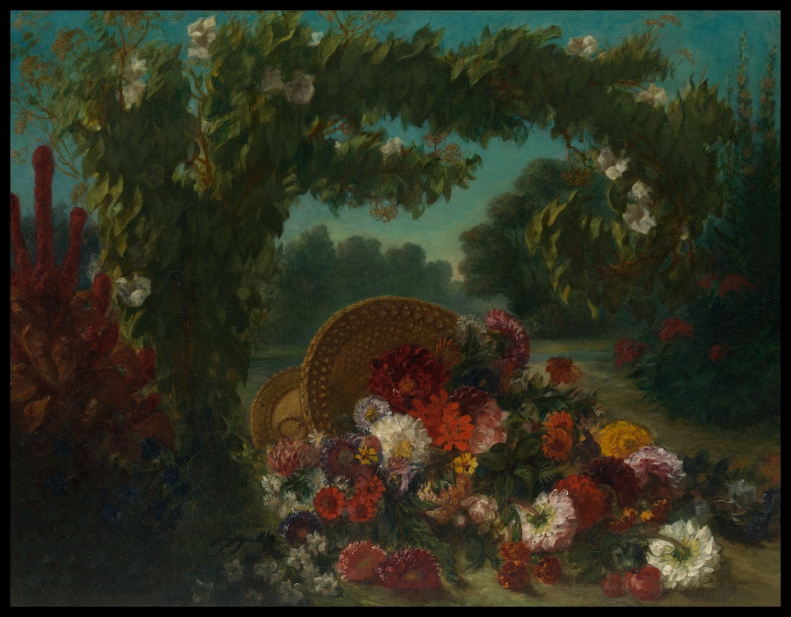Panier de fleurs