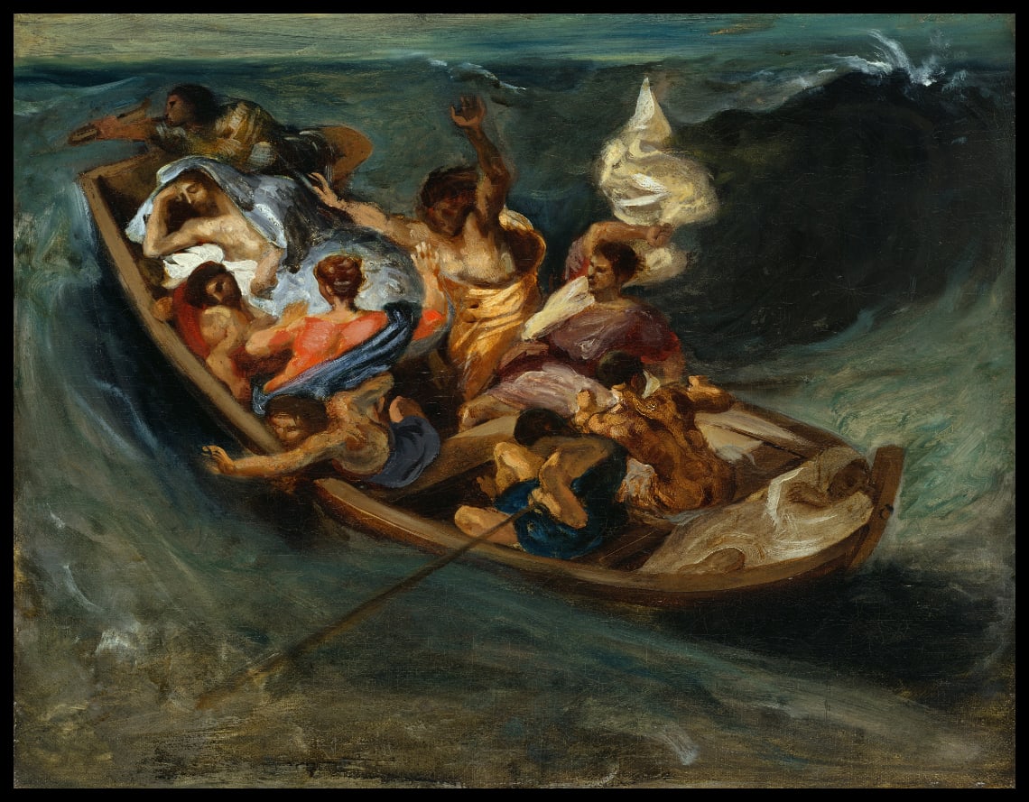 Le Christ sur la mer de Galilée