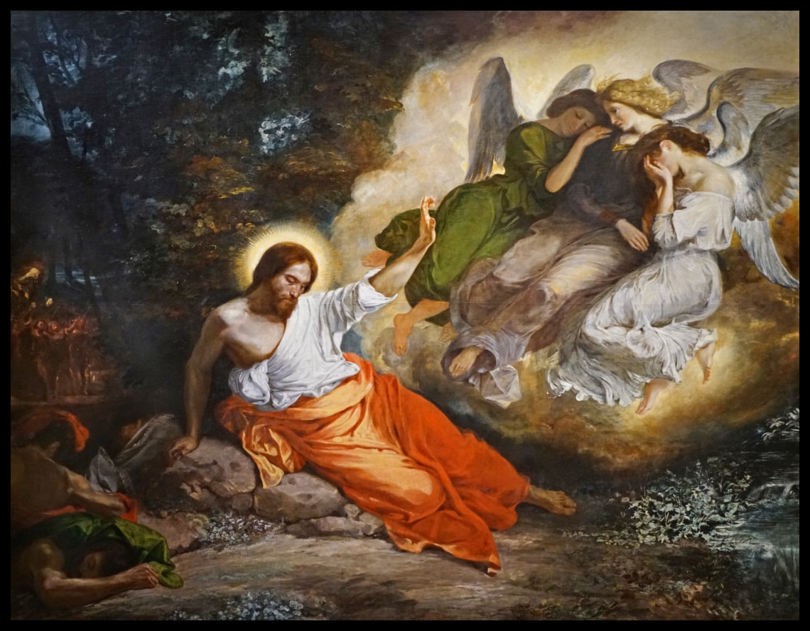 Le Christ au mont des Oliviers