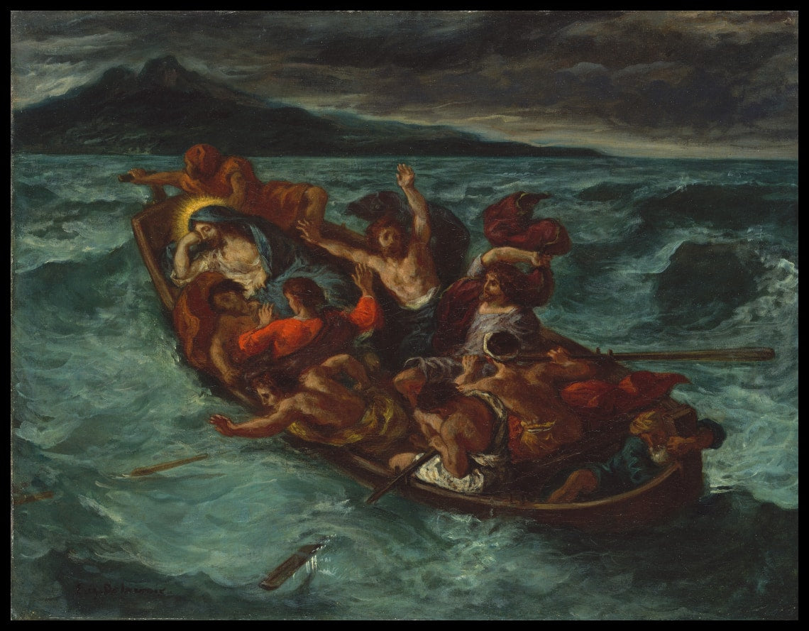 Le Christ sur la mer de Galilée