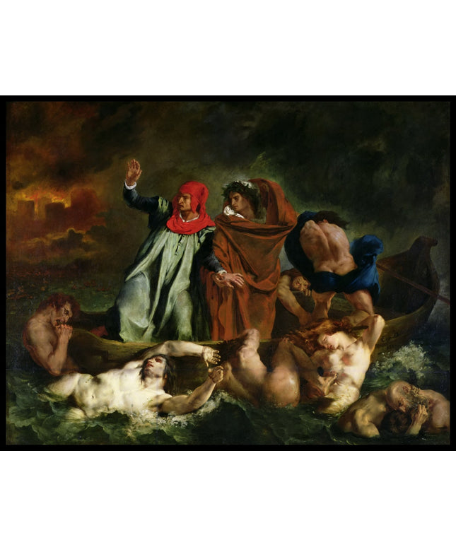 Dante und Vergil in der Hölle