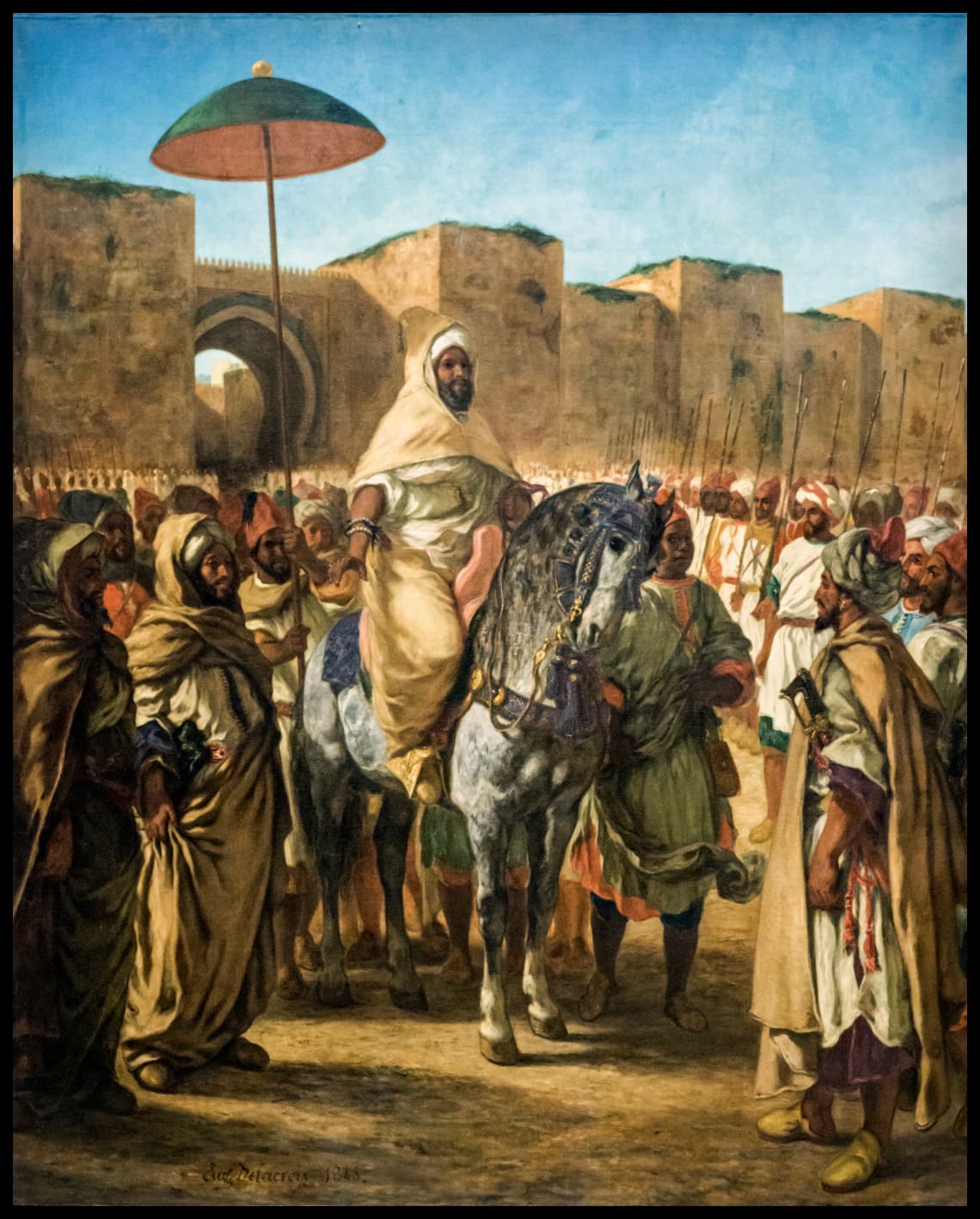 Le sultan du Maroc