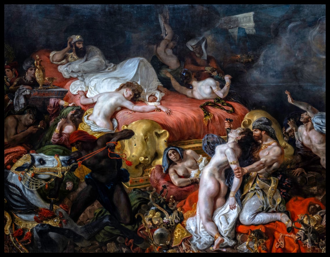 La mort de Sardanapal