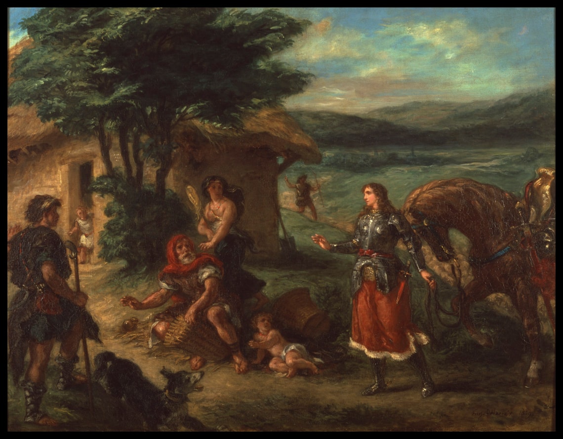 Erminia et les bergers