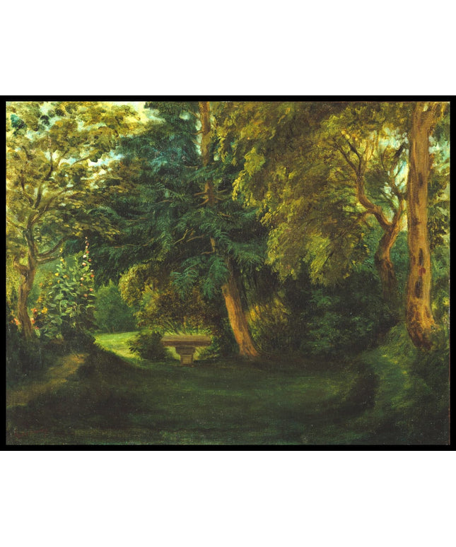 George Sand's garden at Nohant