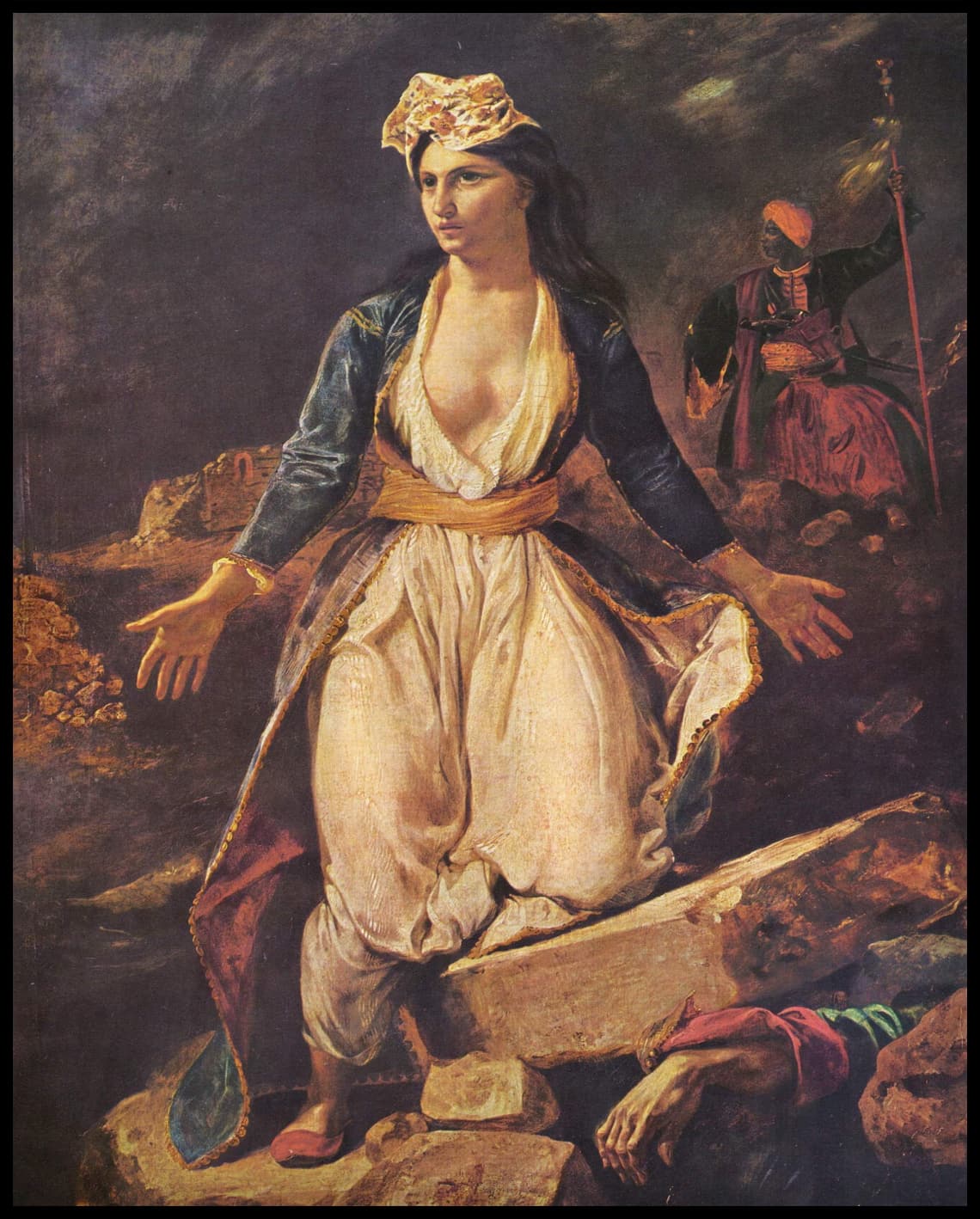 La Grèce sur les ruines de Mesolongi