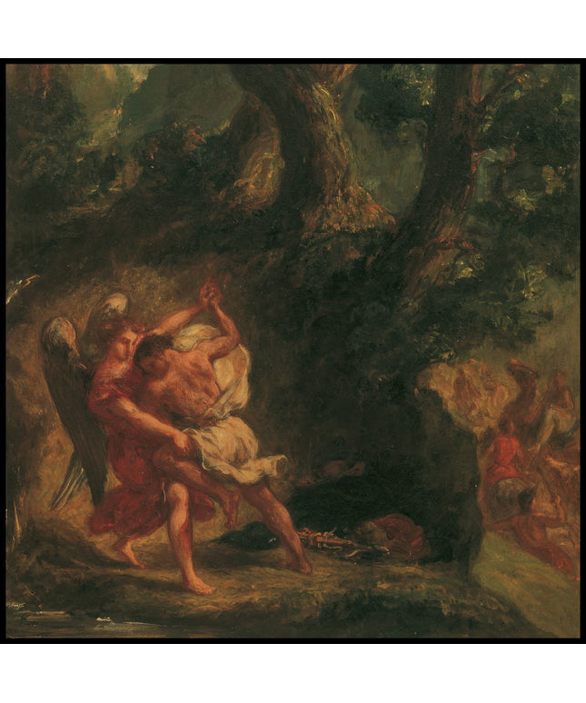 Jakob ringt mit dem Engel