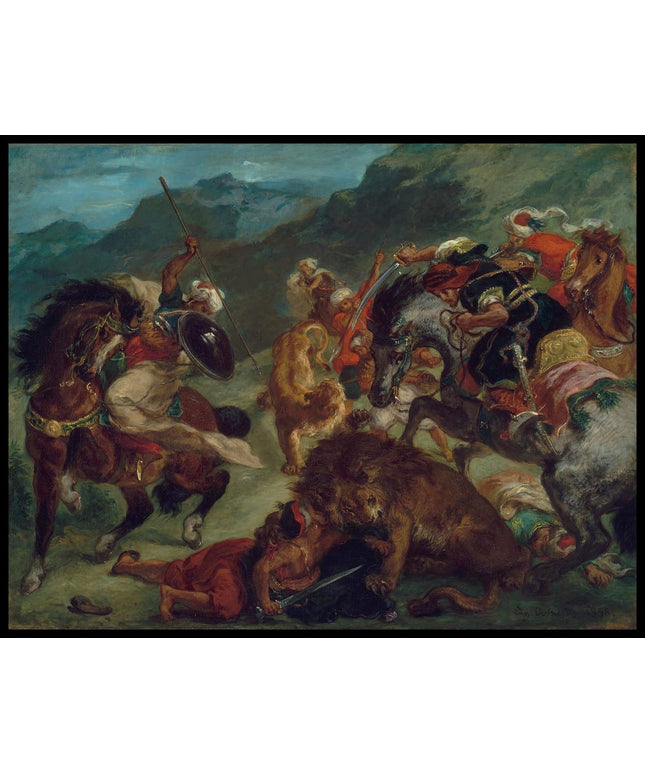 La chasse au lion