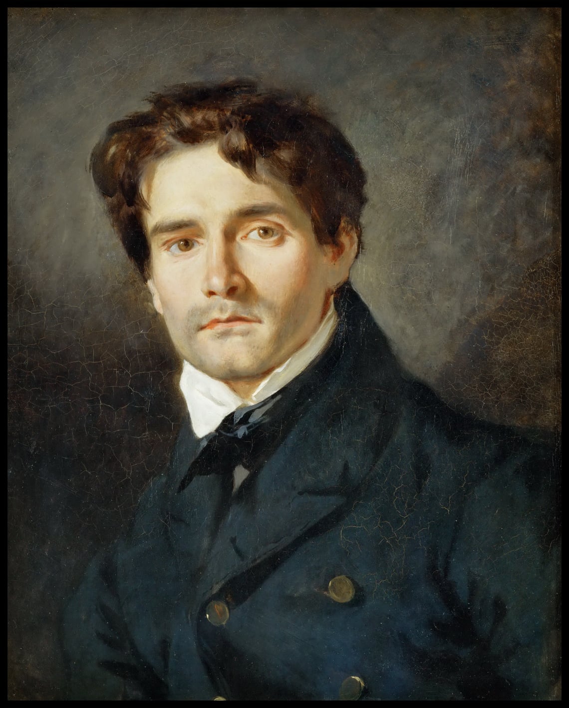 Le peintre Léon Riesener