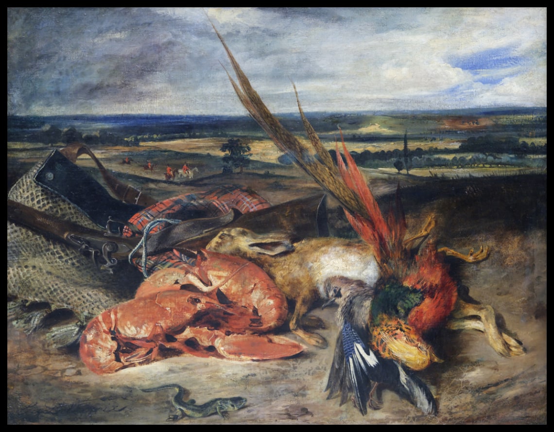 Nature morte au homard