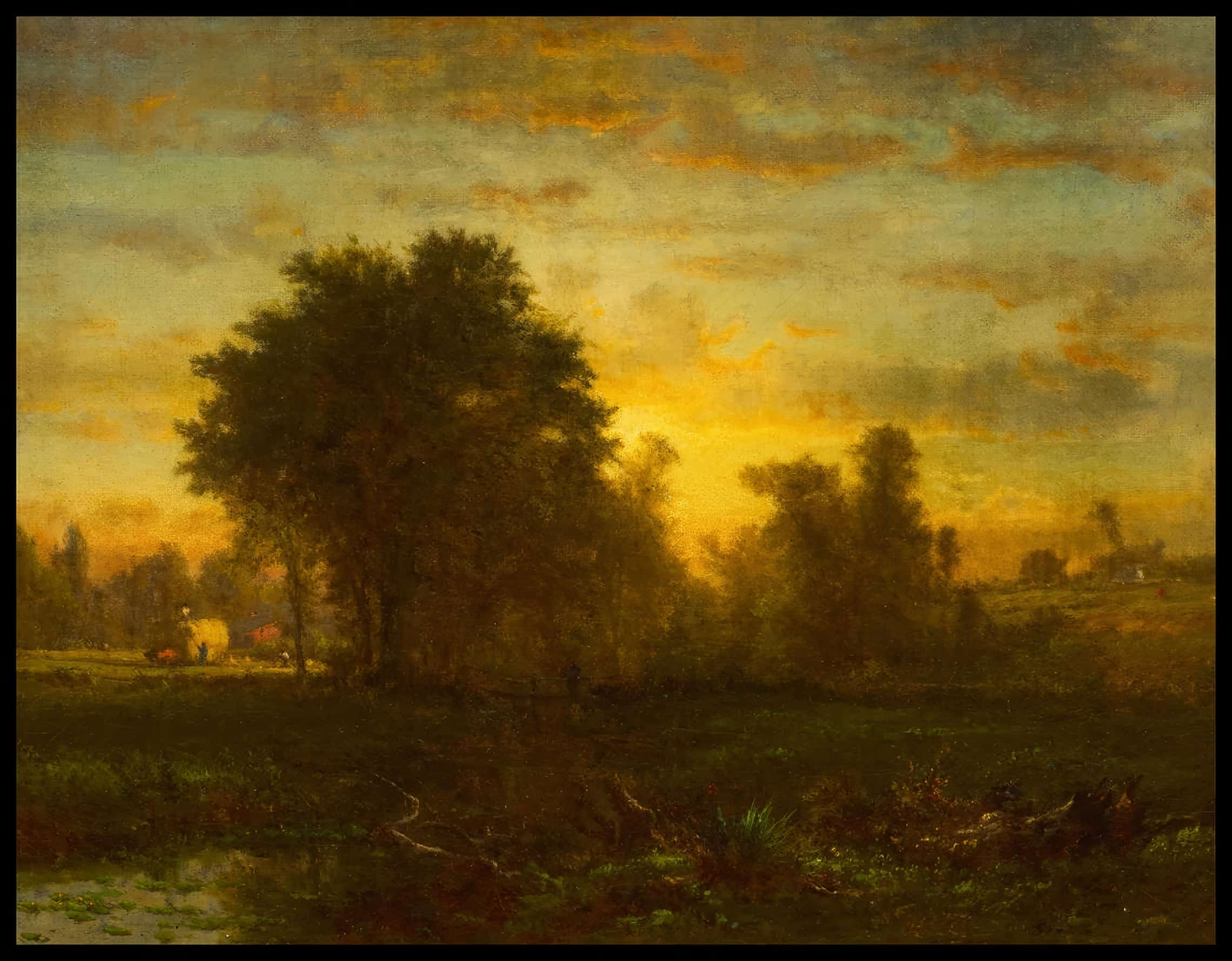 Ferme At Sundown