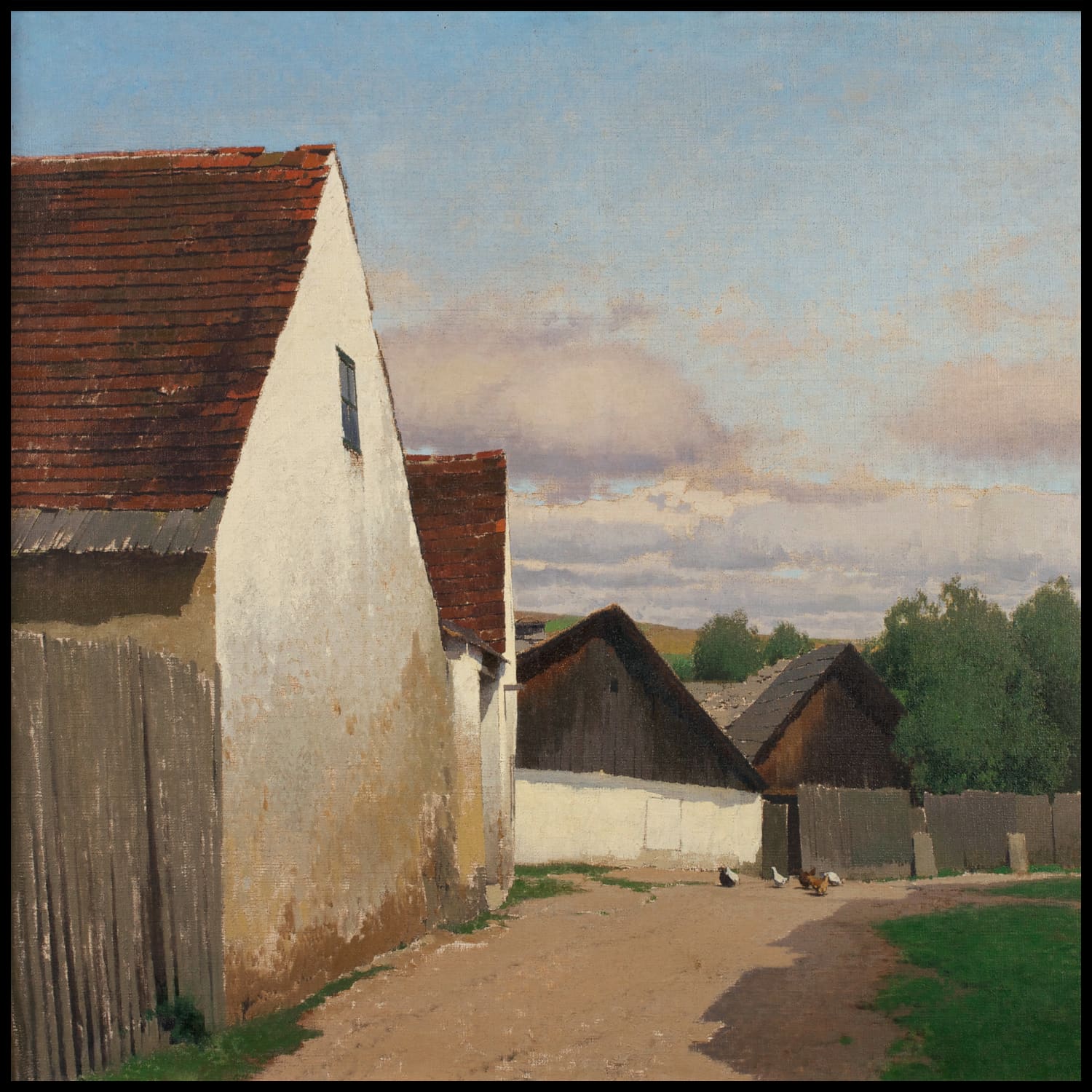Alte Häuser in Gaudenzdorf