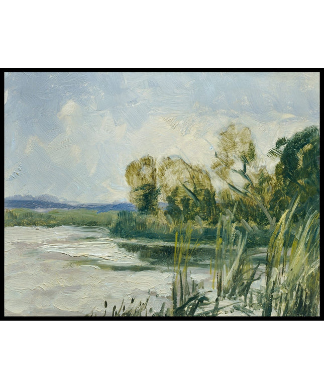 Wittingau austrocknender Teich