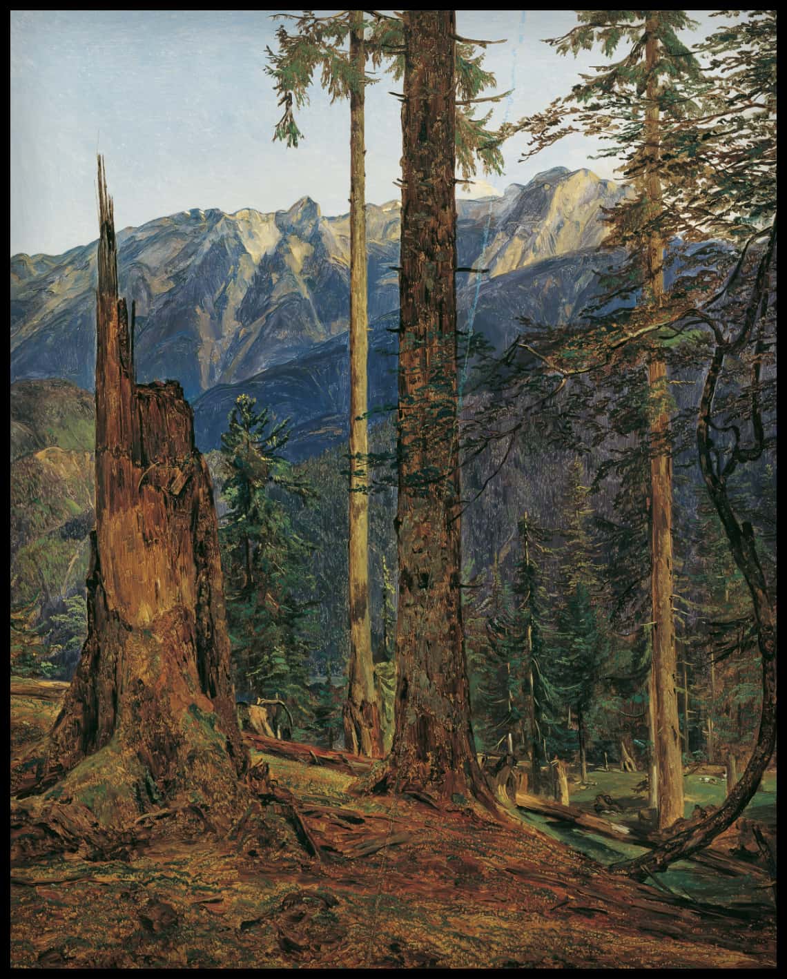 Das Höllengebirge bei Ischl