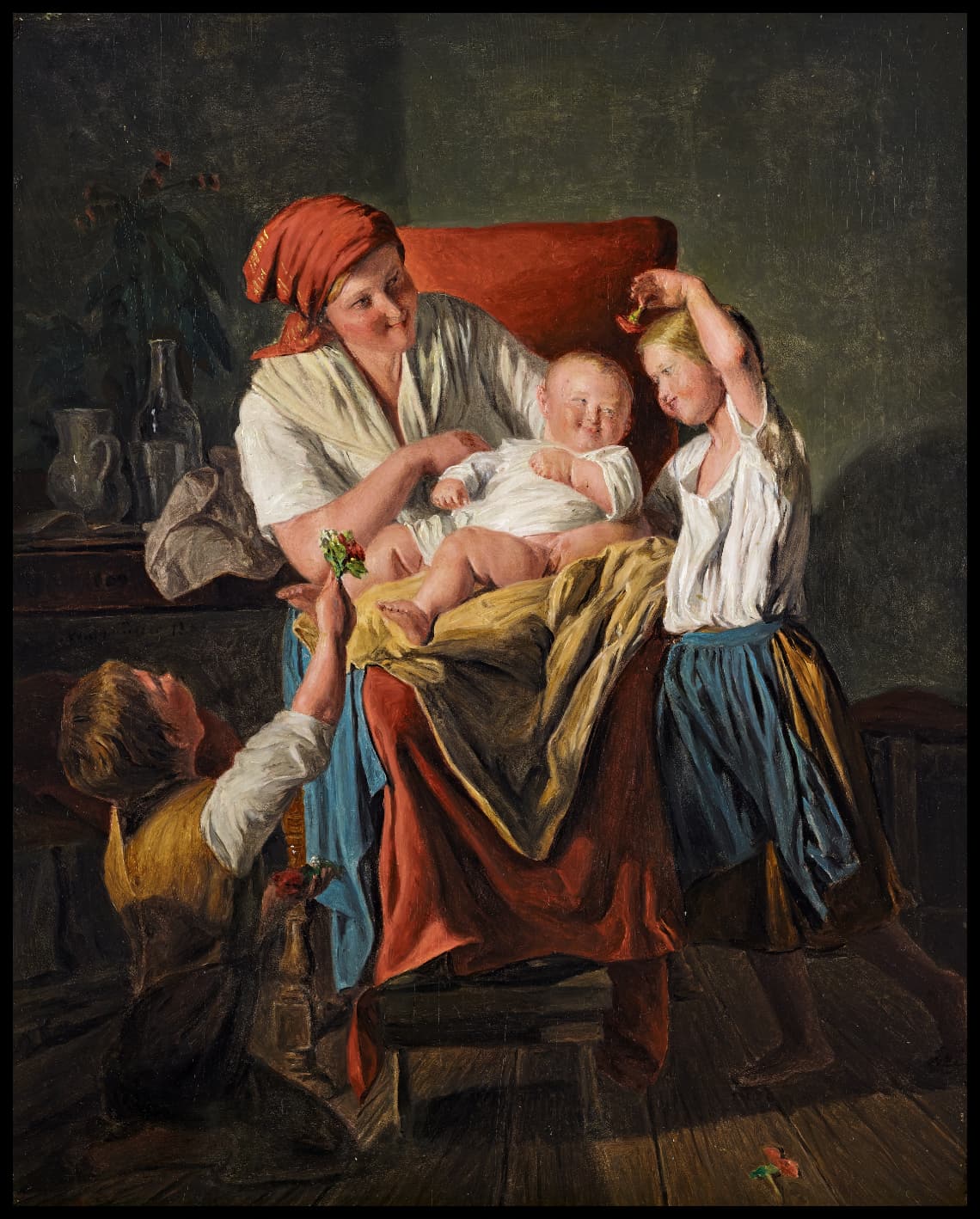 Maternal happiness