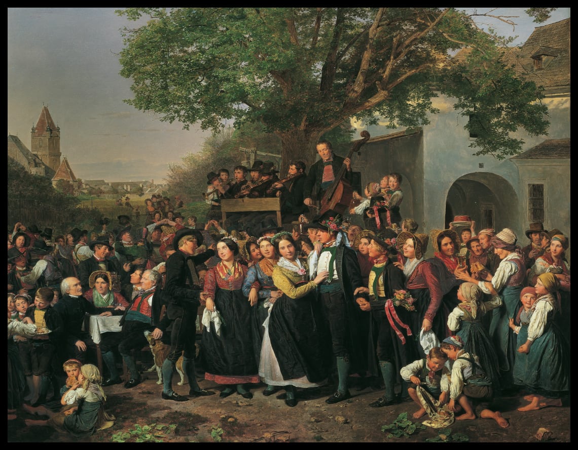 Lower Austrian farmer's wedding
