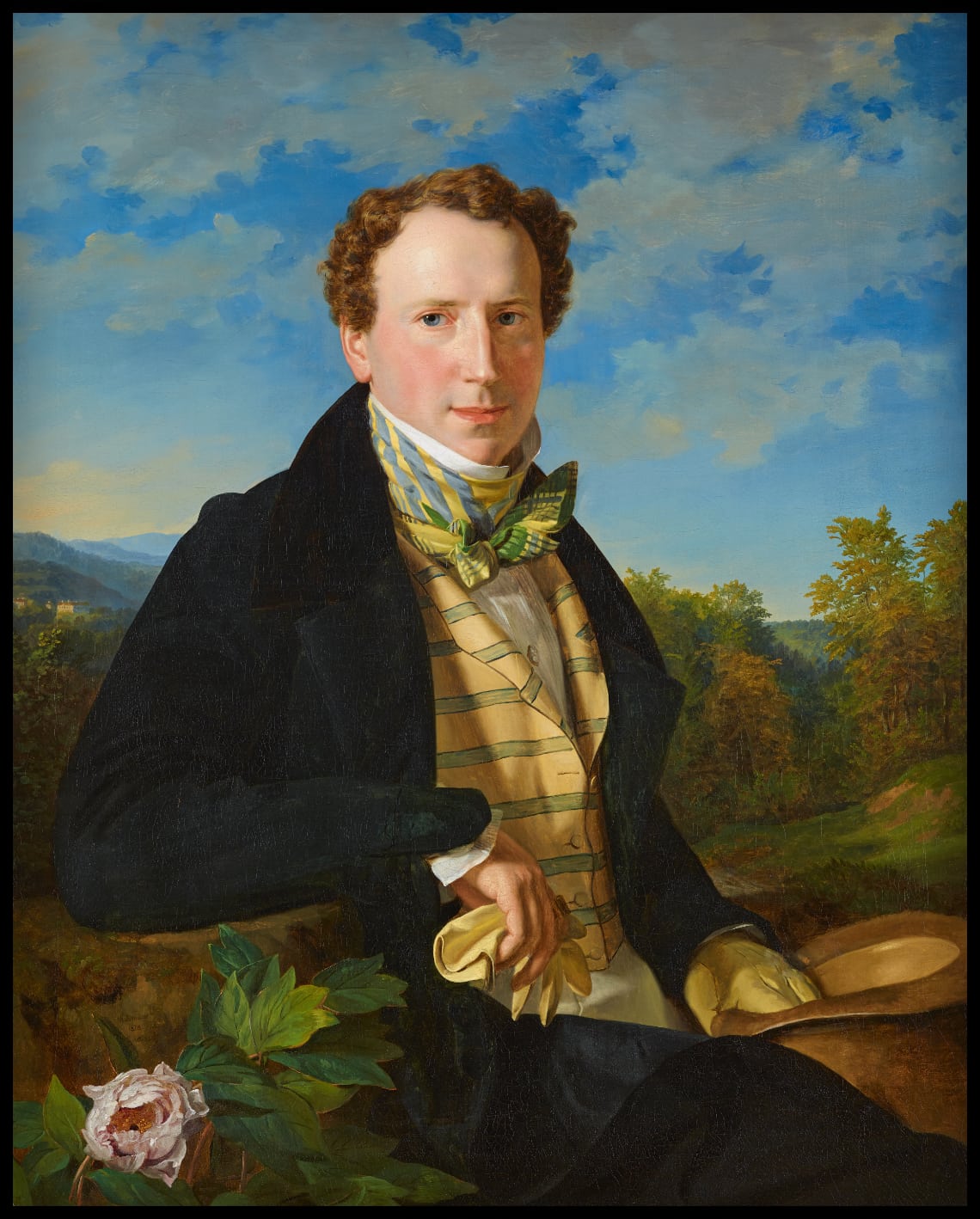 Self-portrait at a young age