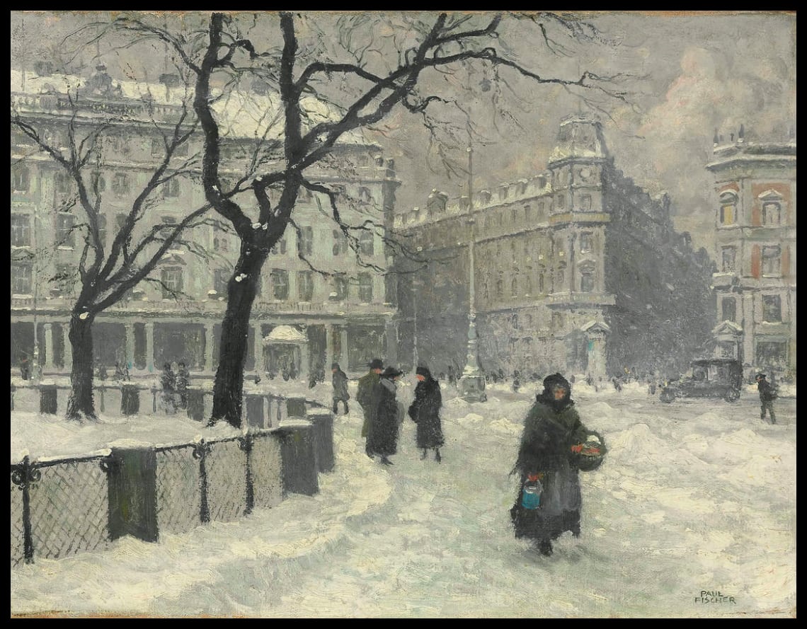 Kongens Nytorv, Copenhague en hiver
