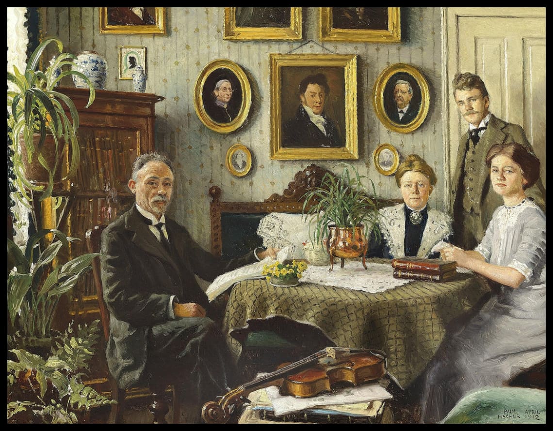 Famille Kunstnerens