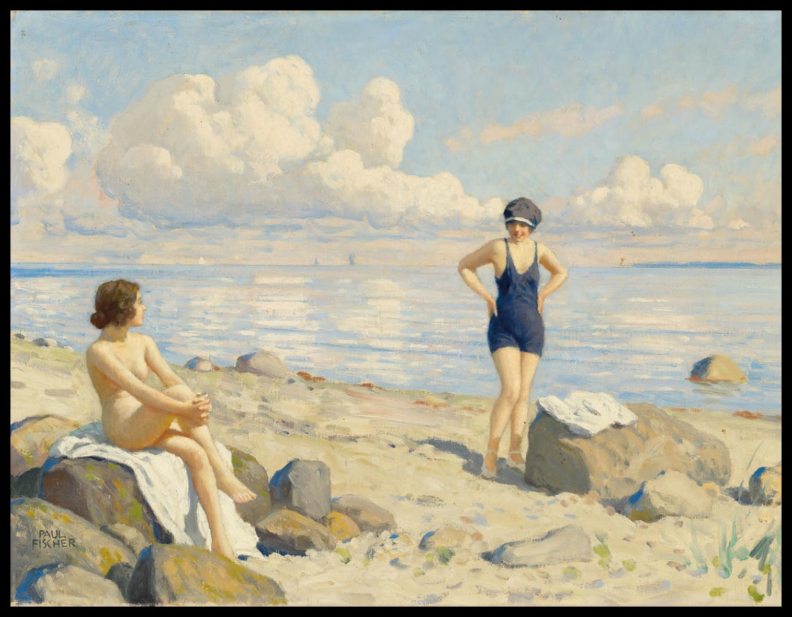 Sur la plage