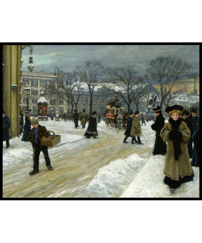 Vinterdag In Kongens Nytorv