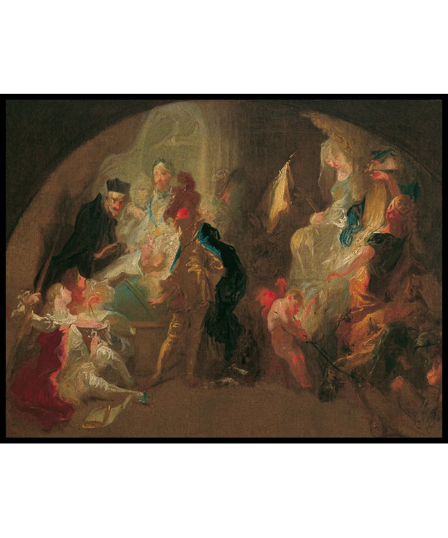 Allegorie auf die Erziehung eines Kavaliers