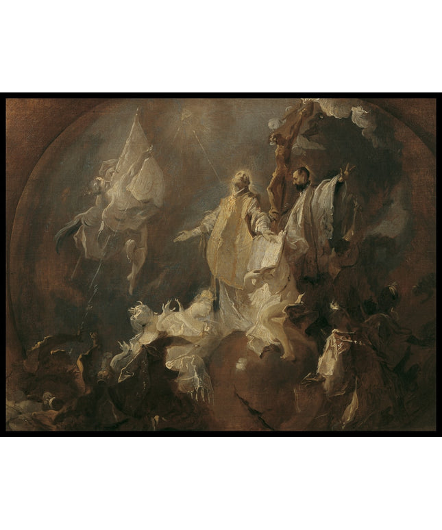 Allegorie auf die Weltmission des Jesuitenordens