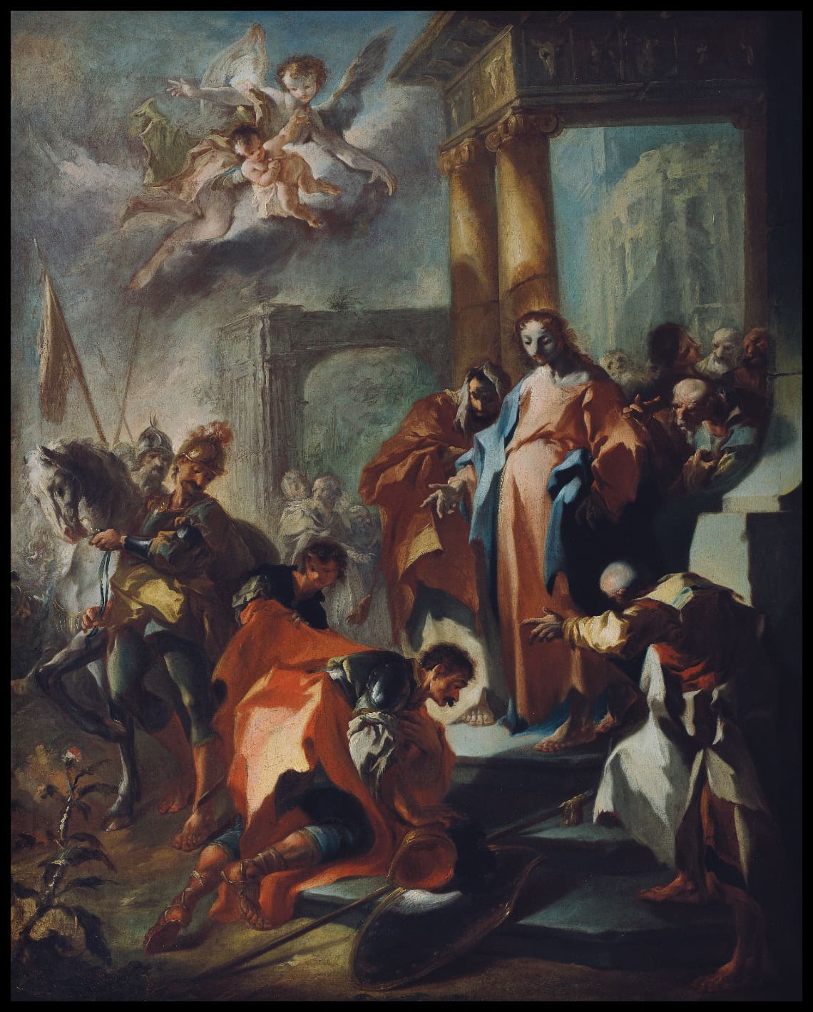 Christ and the centurion of Capernaum